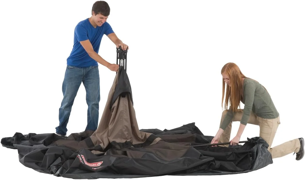4/6/8/10 Person Instant Camping Tent with 1-Minute Setup, Large Family Tent with Pre-Attached Poles - Image 5