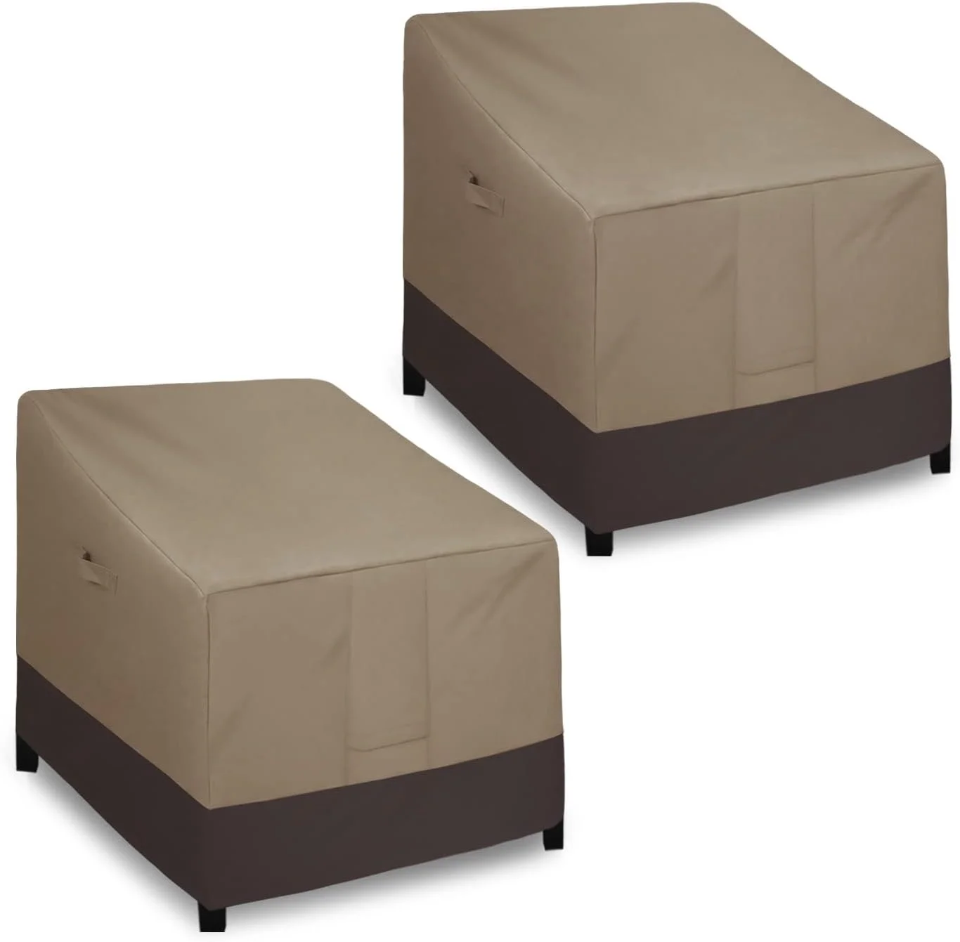 Heavy Duty Outdoor Chair Cover, 2 Pack-33.5Wx31.5Dx36H inch - For Outdoor Living - Image 2