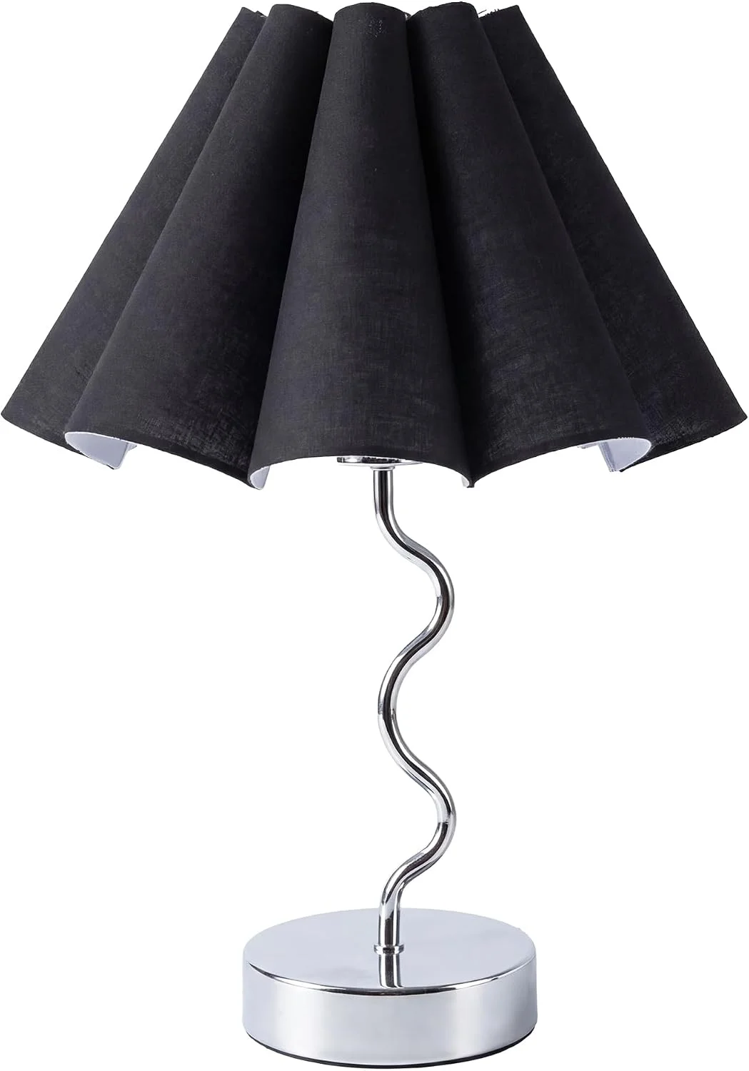 Pleated Table Lamp, Modern Lamp for Bedroom Home Office Decor - Image 5