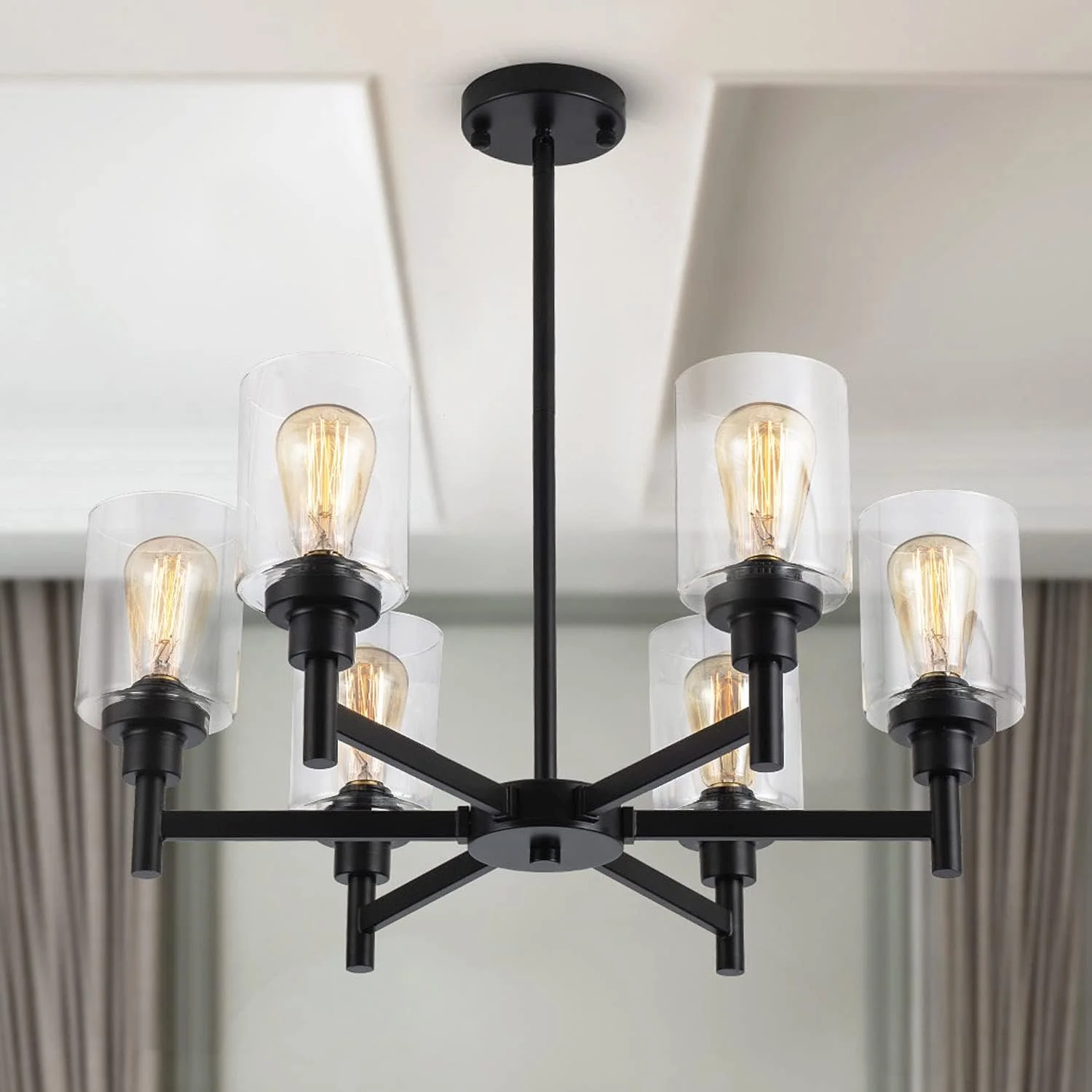 Chandelier, 6 Light - Image 8