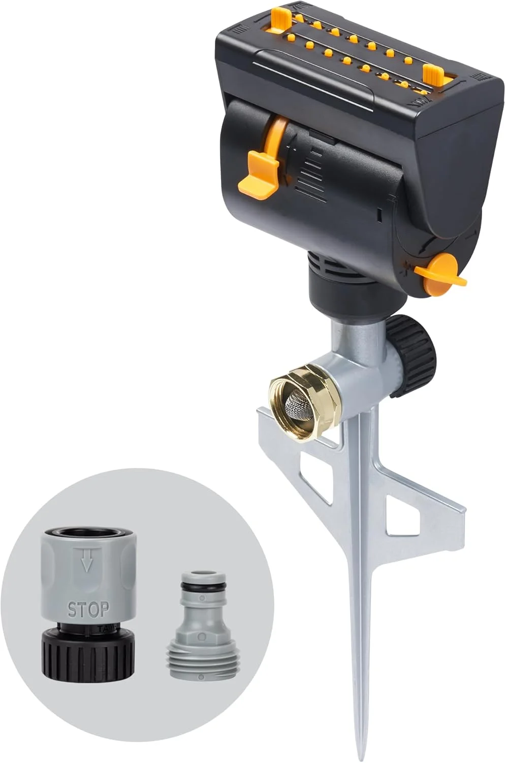 65178AMZ MiniMax Turbo Oscillating Sprinkler on Tripod, 4000 sq. ft., 4-Way Adjustable - Image 6