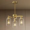 3 Light Brushed Nickel Dining Room Light Fixture