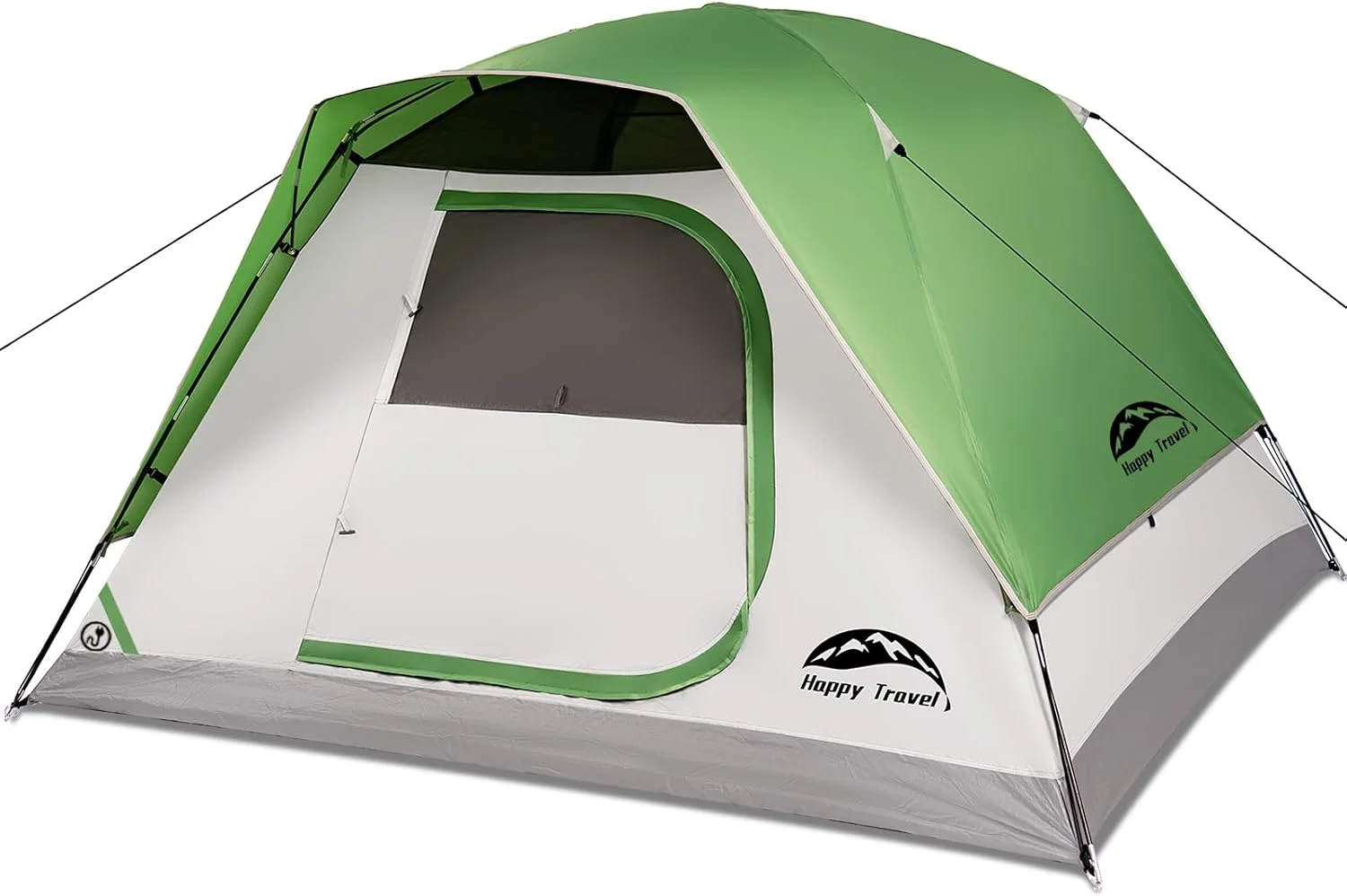 Travel Camping Tent, 4/6 Person Dome Tents for Camping with Rainfly, Waterproof Clip Easy Setup Portable Family - Image 4