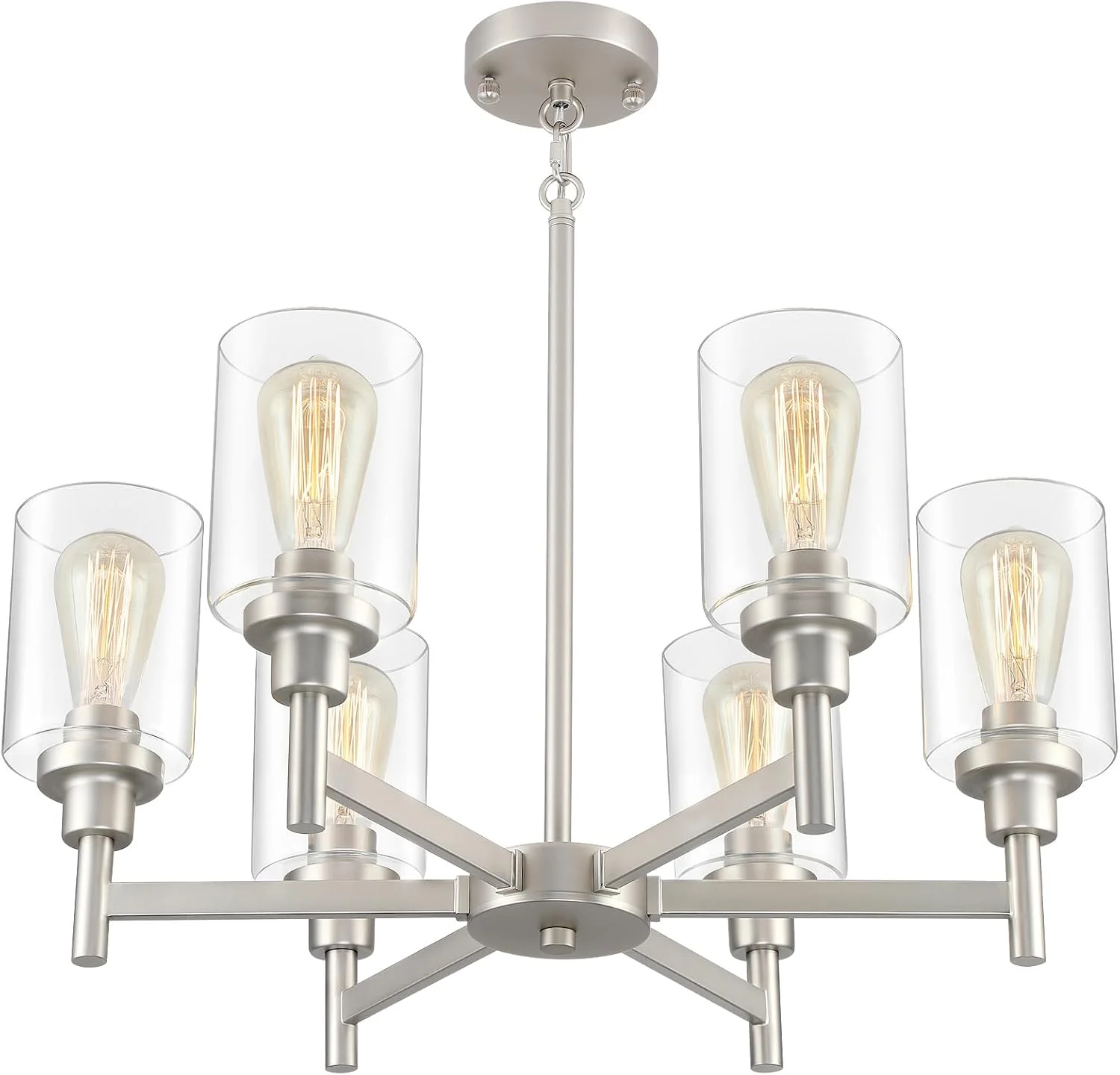 Chandelier, 6 Light - Image 6