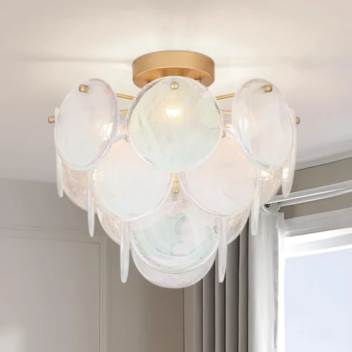 Alternative view of Mount Ceiling Light Chandelier, 4 Light