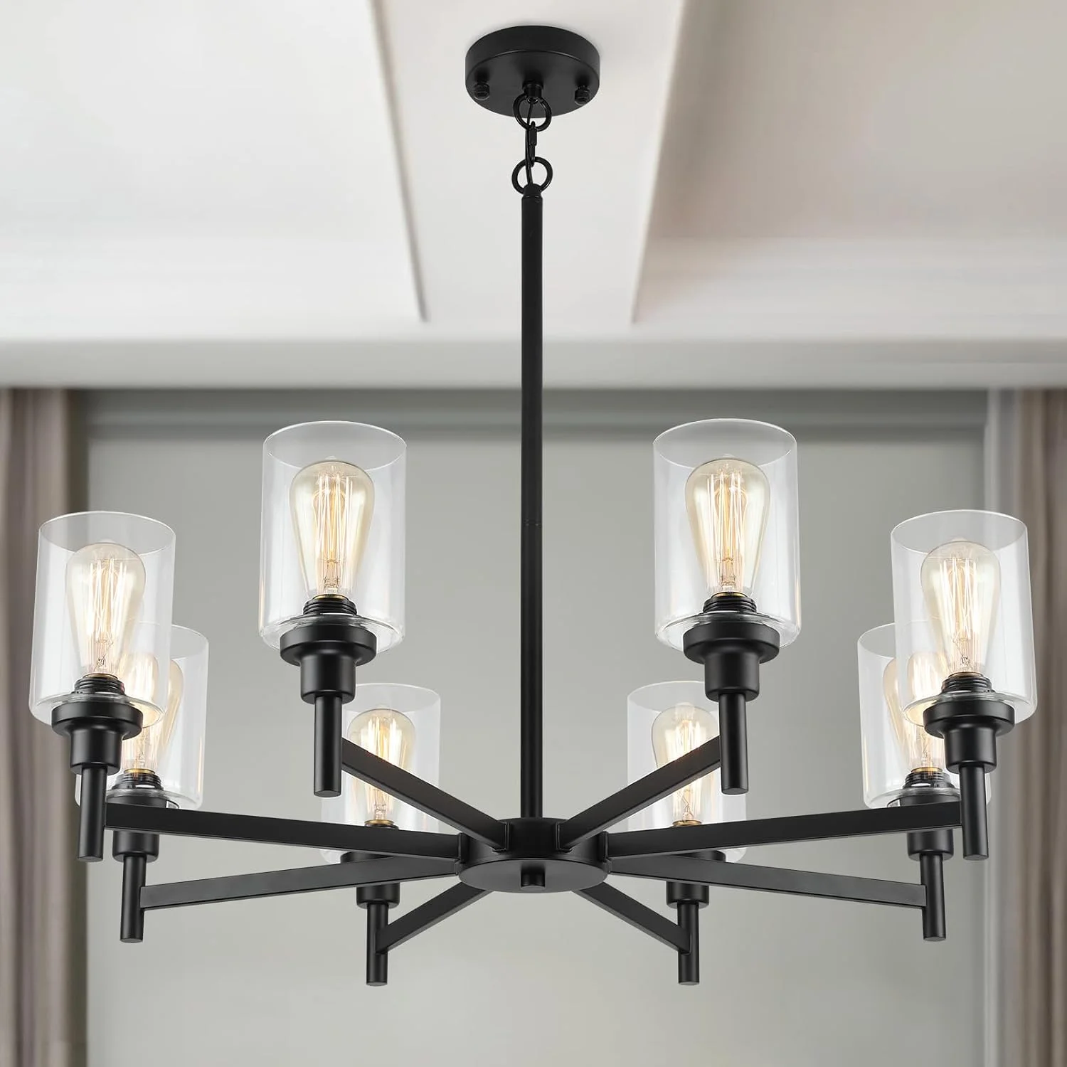 Chandelier, 6 Light - Image 9