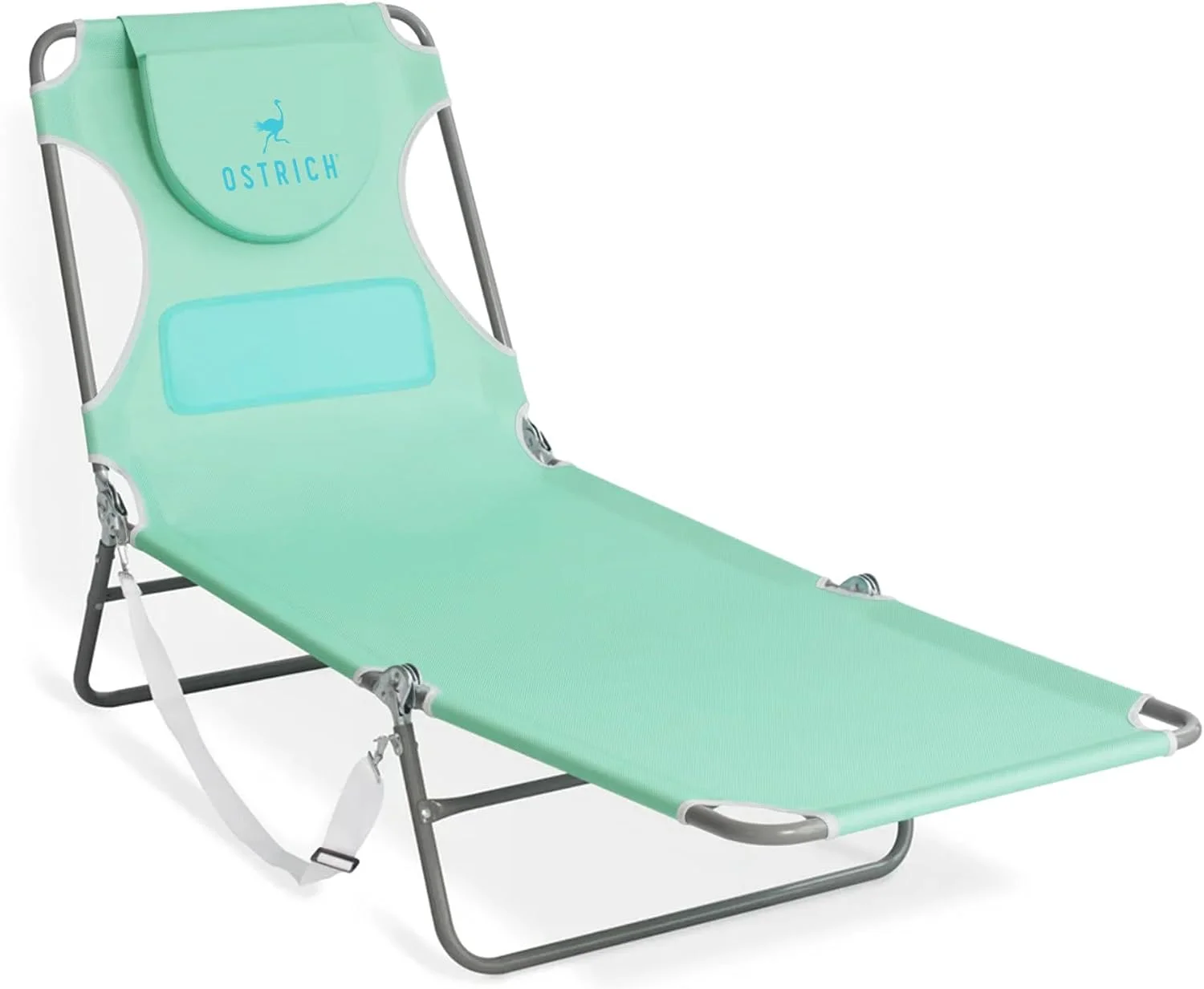 the Ladies Comfort Lounger with Chest Support, Foldable and Portable Reclining Outdoor Patio Beach Lawn Camping - Image 2