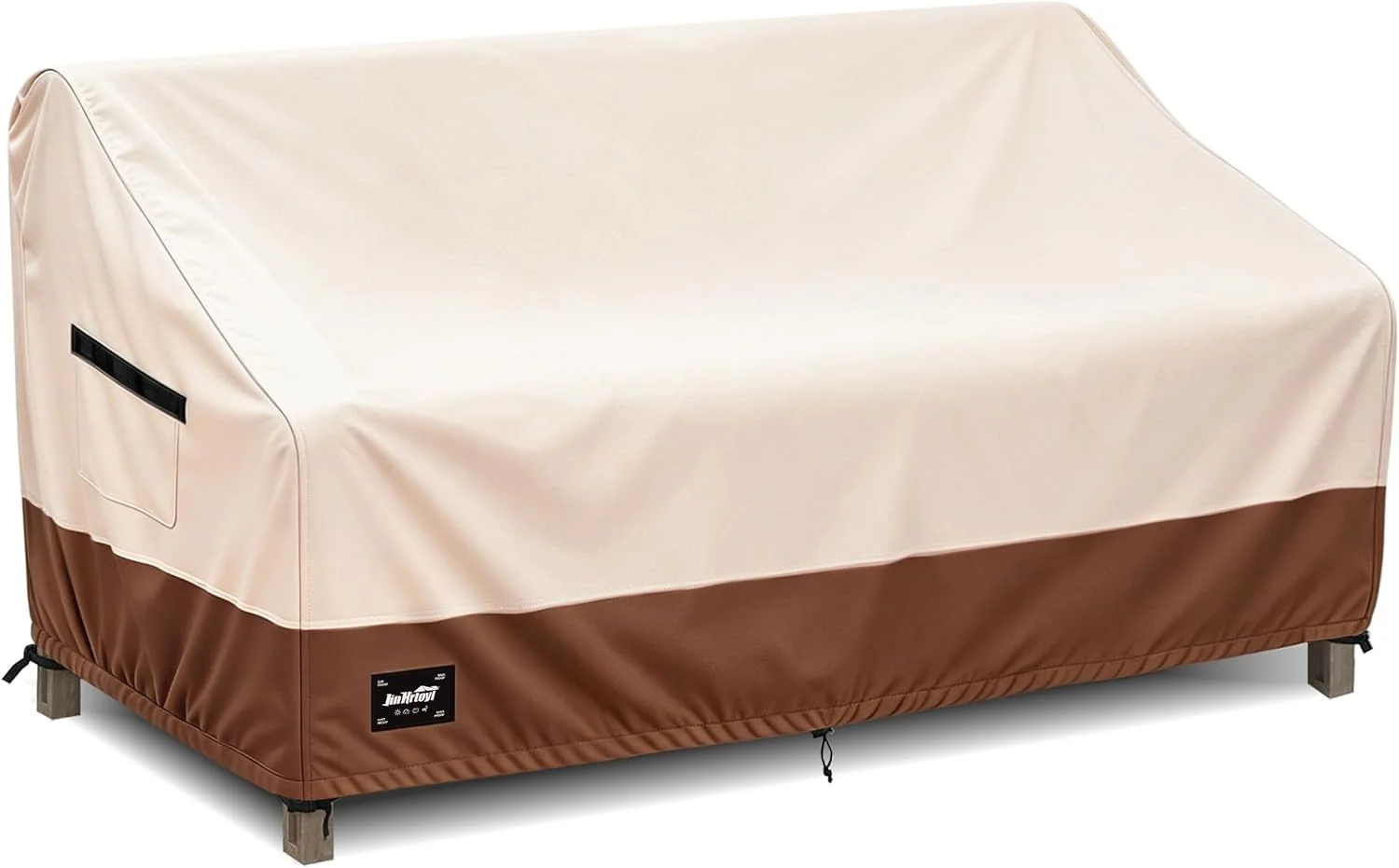 3-Seater Outdoor Couch Cover, 76Wx32Dx31H inches Outdoor Furniture Covers Waterproof, 100% Waterproof Heavy - For Home Projects - Image 2