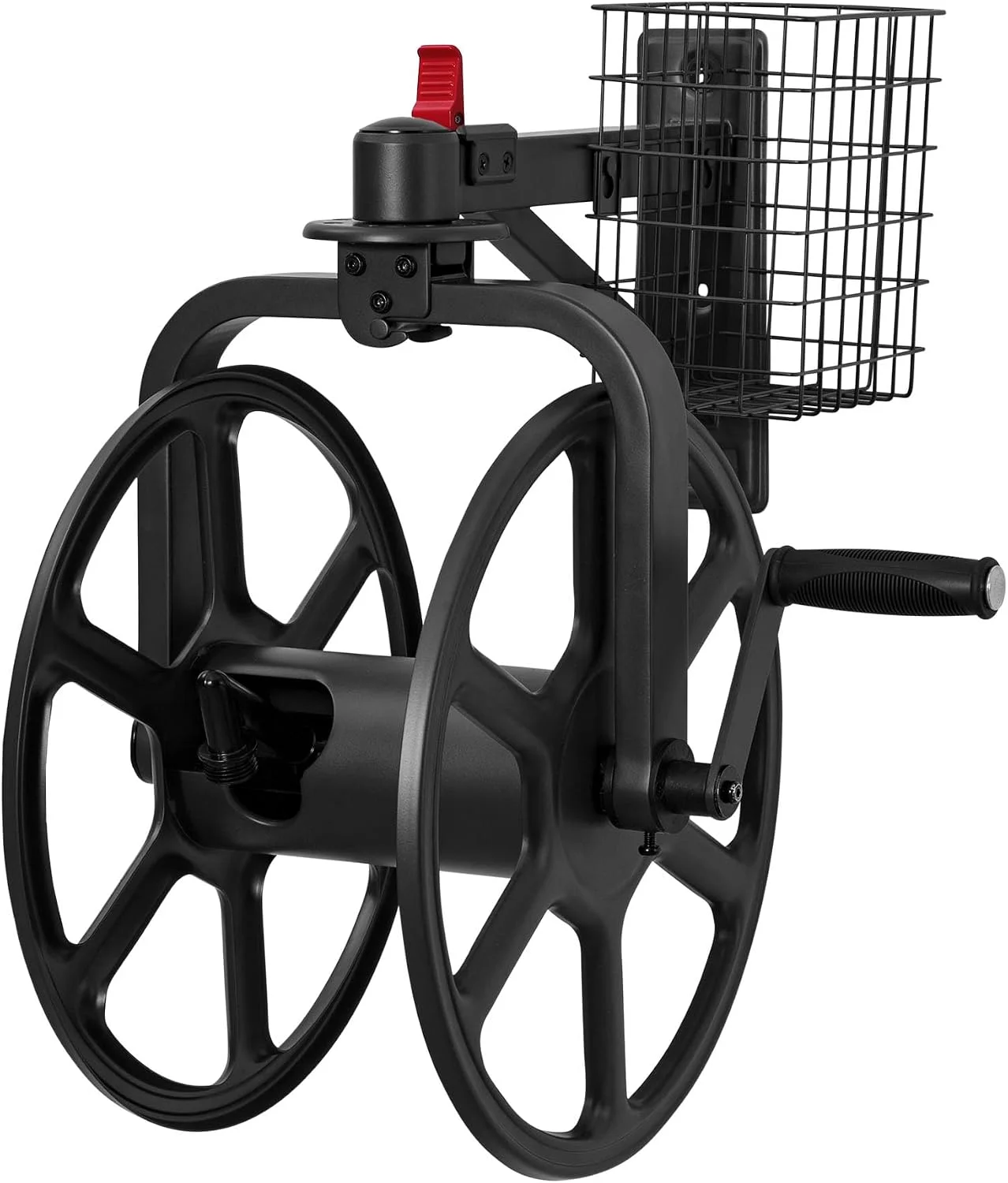Garden 710 Navigator Rotating Garden Hose Reel, Holds 125-Feet of 5/8-Inch Hose - Bronze