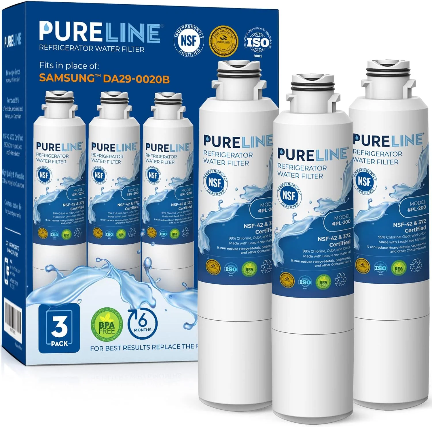 DA29-00020B Water Filter Replacement for Samsung? DA29-00020A/B, HAF-CIN/EXP, HAF-CIN, Kenmore 46-9101, 469101 - For Home Projects - Image 7