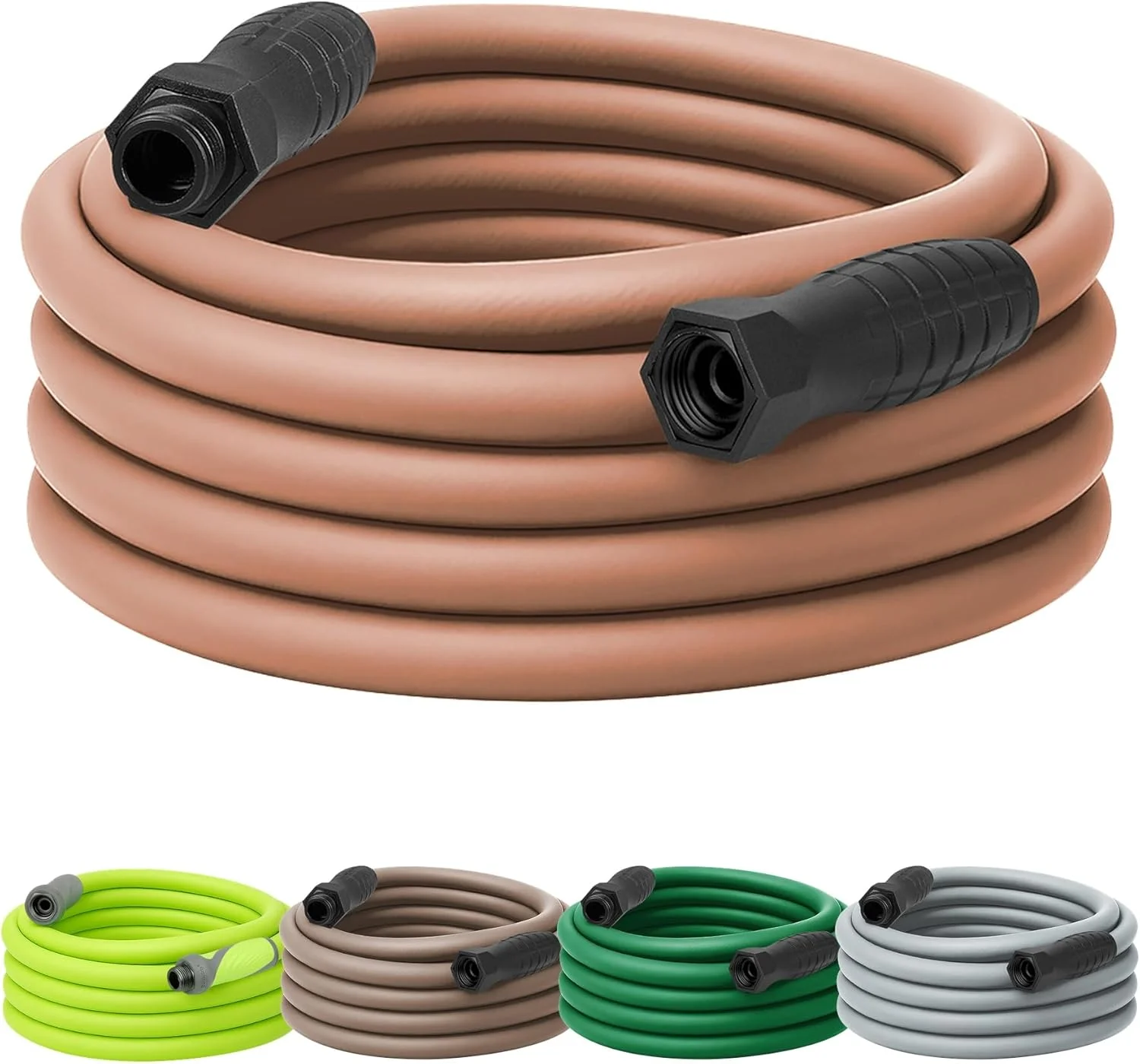 Garden Hose 5/8 in. x 100 ft., Lightweight All-Weather Water Hose, Durable and Flexible, Leak-Free Connections - Image 60
