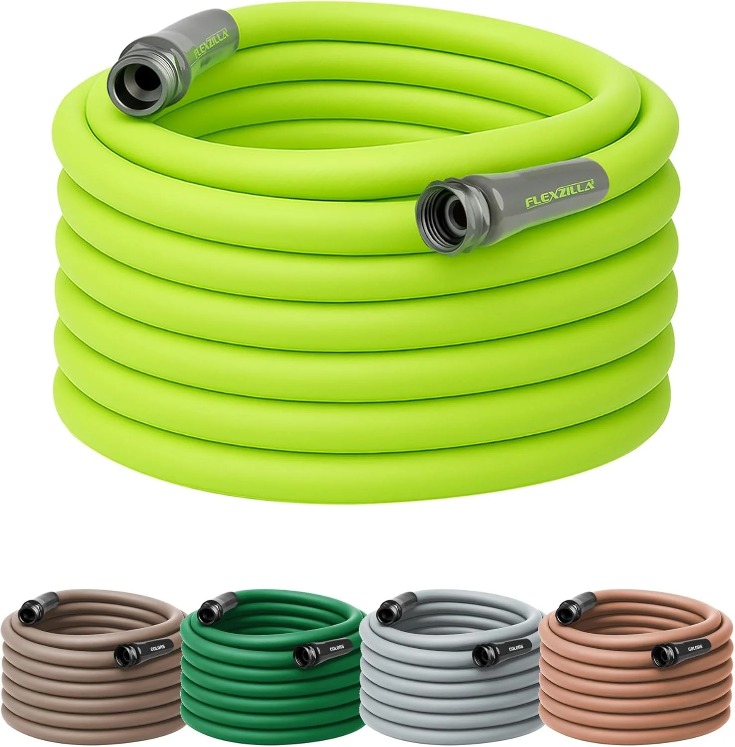 Garden Hose 5/8 in. x 100 ft., Lightweight All-Weather Water Hose, Durable and Flexible, Leak-Free Connections - Image 61