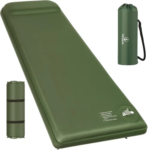 Alternative view of Memory Sleeping Pad, 3.1 Ultra-Thick Foam Sleeping Mats for Camping, 9.5 R-Value Insulated Camping Mattress Pad