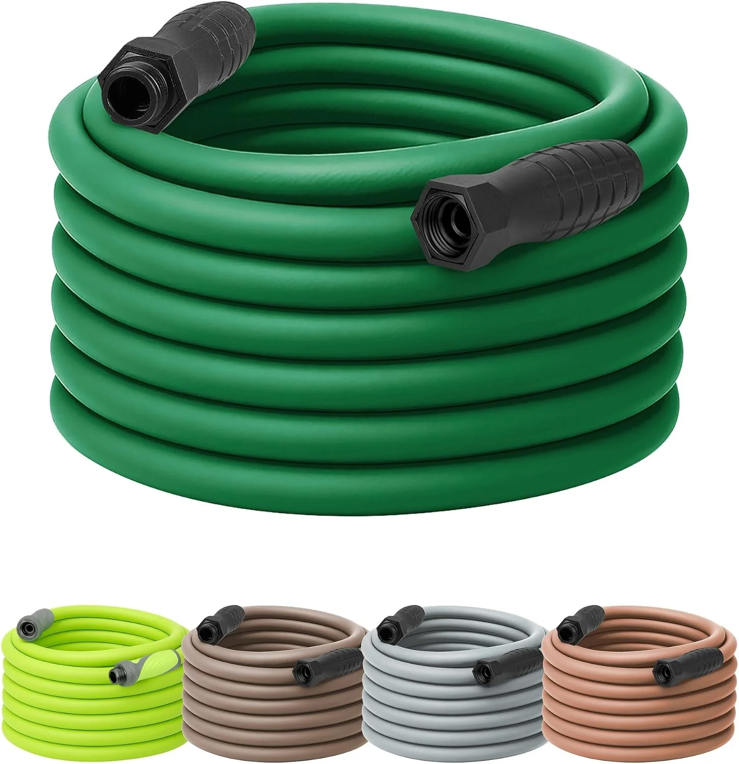 Garden Hose 5/8 in. x 100 ft., Lightweight All-Weather Water Hose, Durable and Flexible, Leak-Free Connections - Image 58