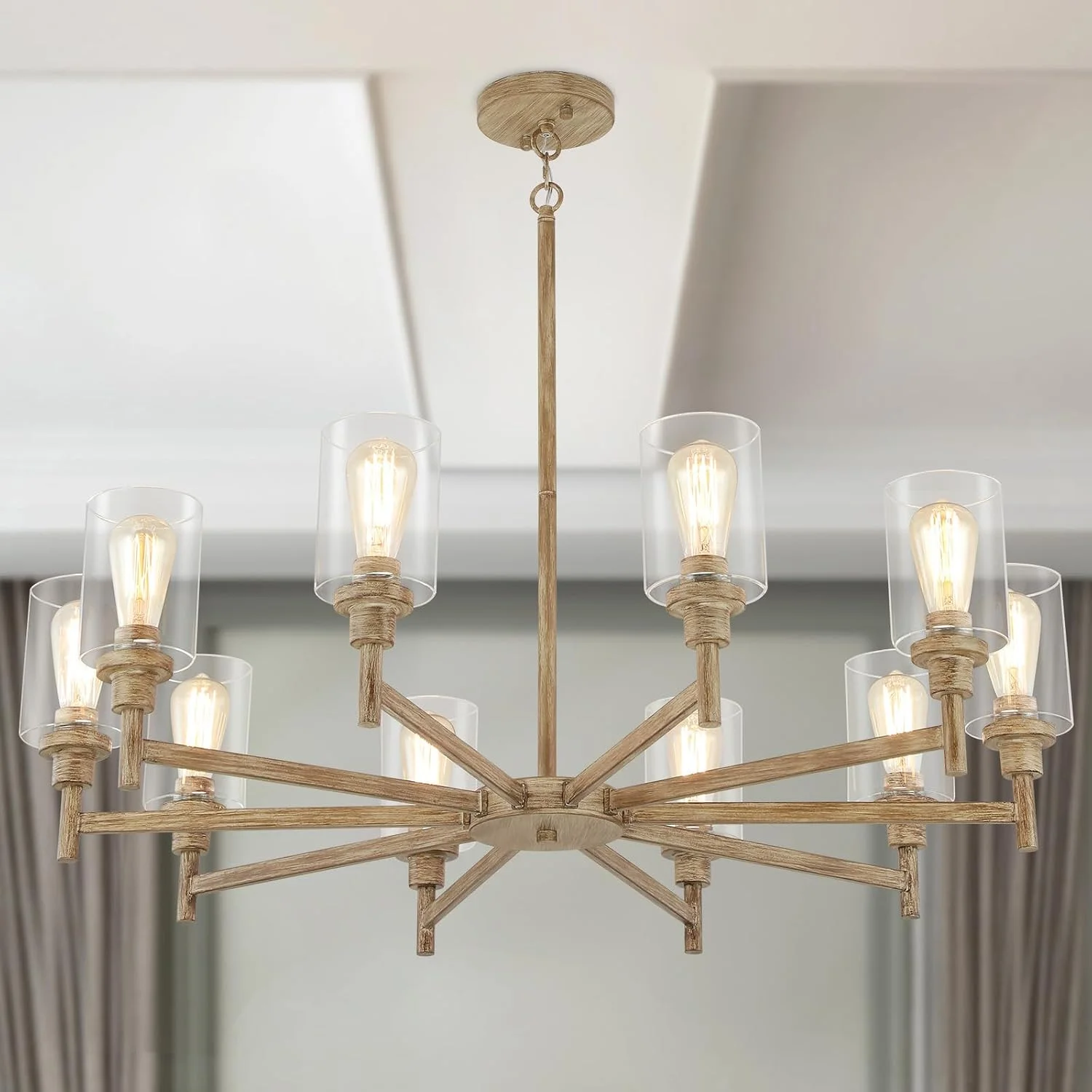 Chandelier, 6 Light - Image 3