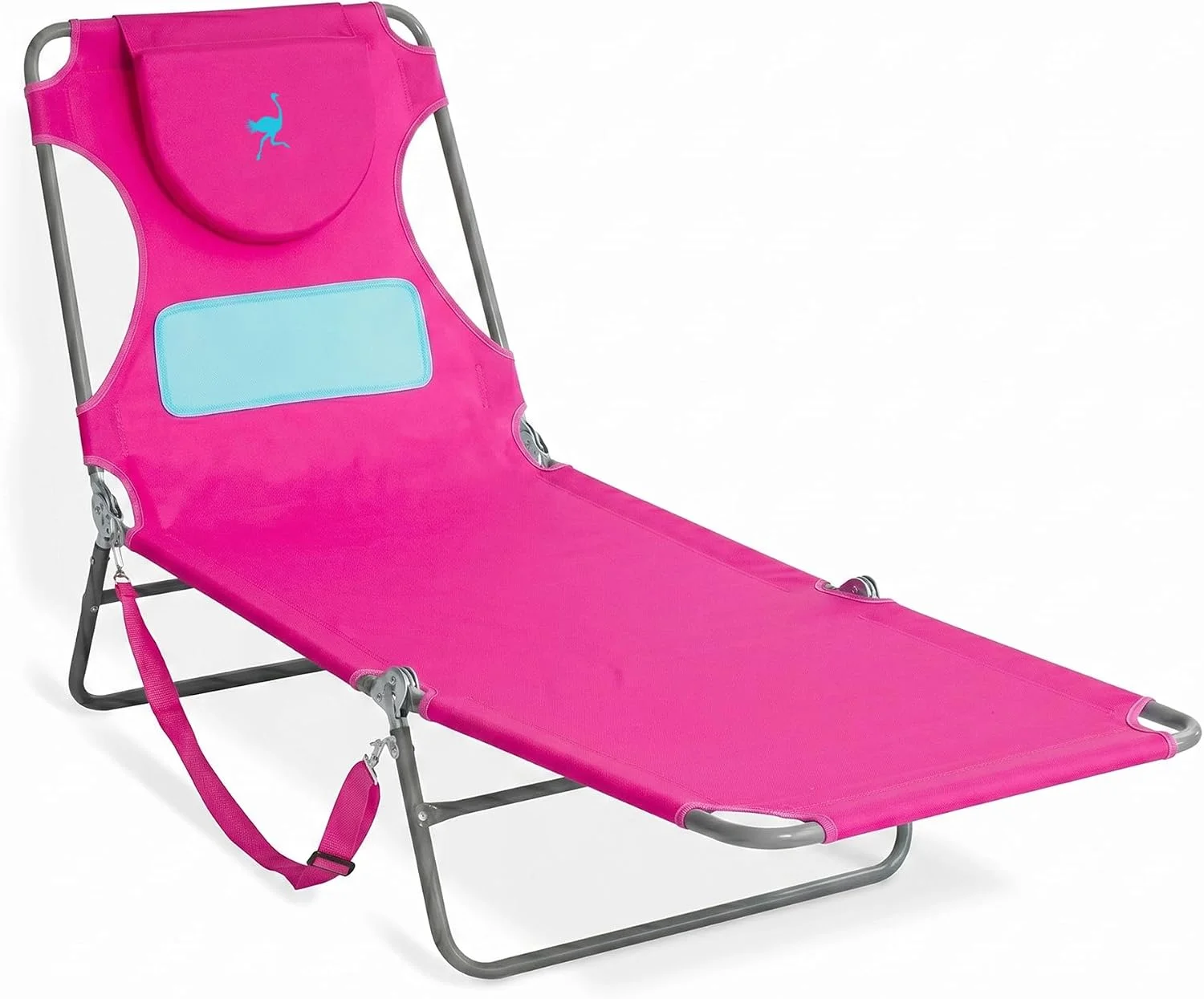 the Ladies Comfort Lounger with Chest Support, Foldable and Portable Reclining Outdoor Patio Beach Lawn Camping - Image 4