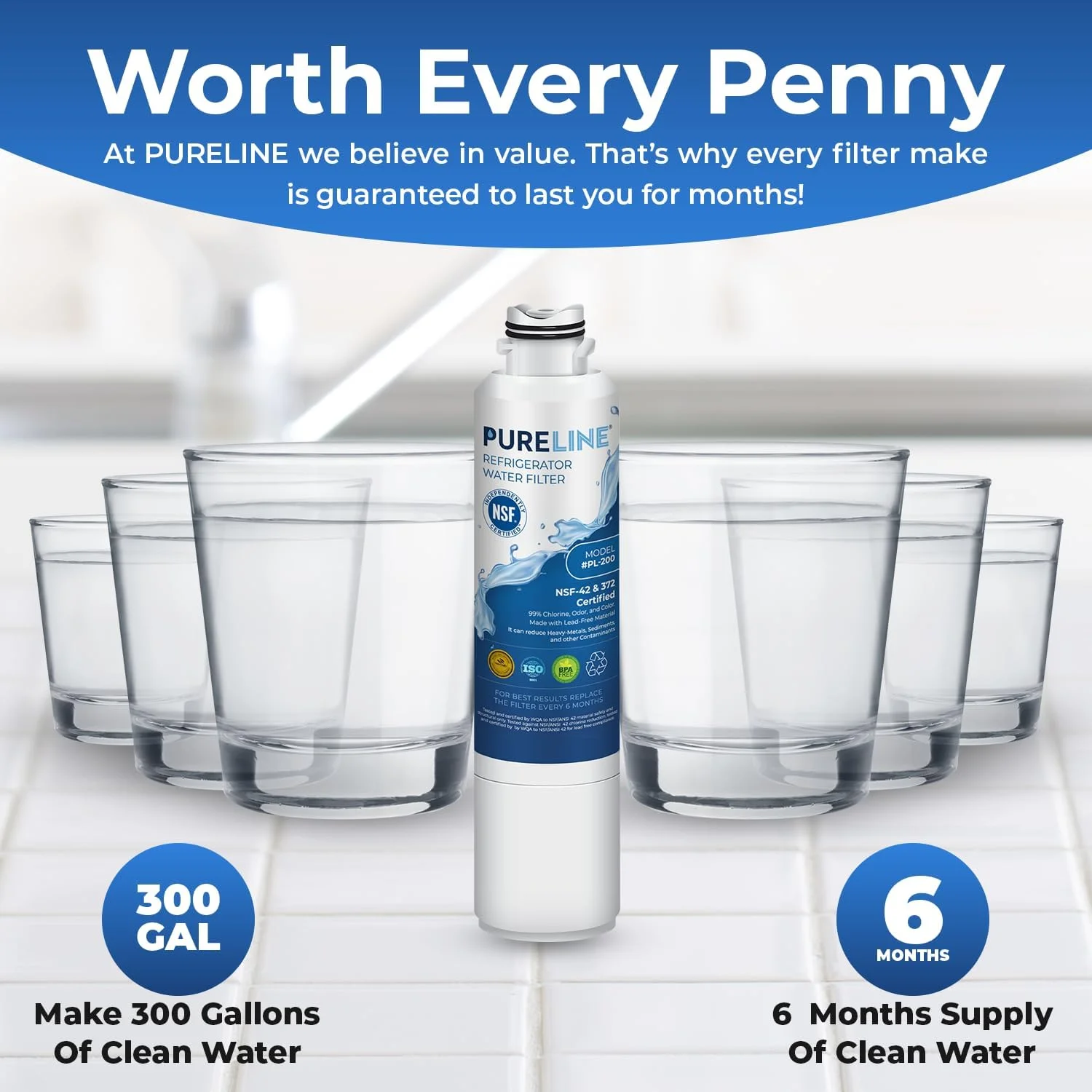 DA29-00020B Water Filter Replacement for Samsung? DA29-00020A/B, HAF-CIN/EXP, HAF-CIN, Kenmore 46-9101, 469101 - For Home Projects - Image 5