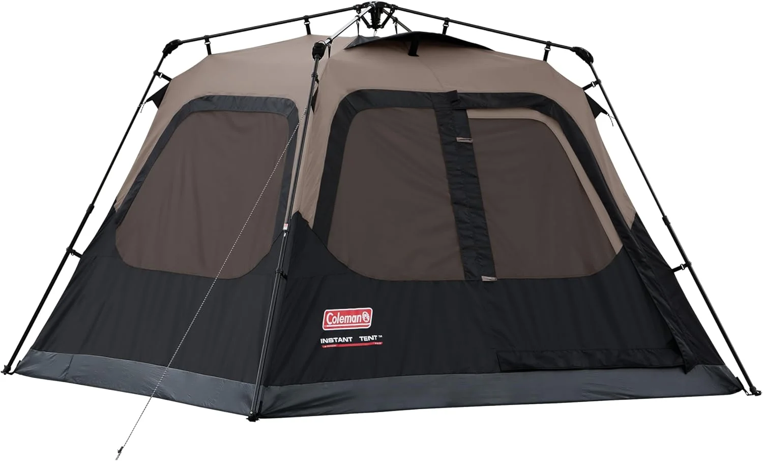 4/6/8/10 Person Instant Camping Tent with 1-Minute Setup, Large Family Tent with Pre-Attached Poles