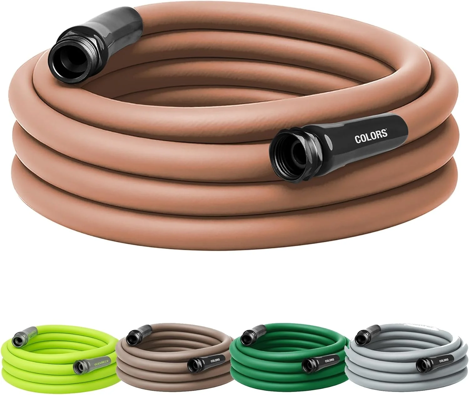Garden Hose 5/8 in. x 100 ft., Lightweight All-Weather Water Hose, Durable and Flexible, Leak-Free Connections - Image 49