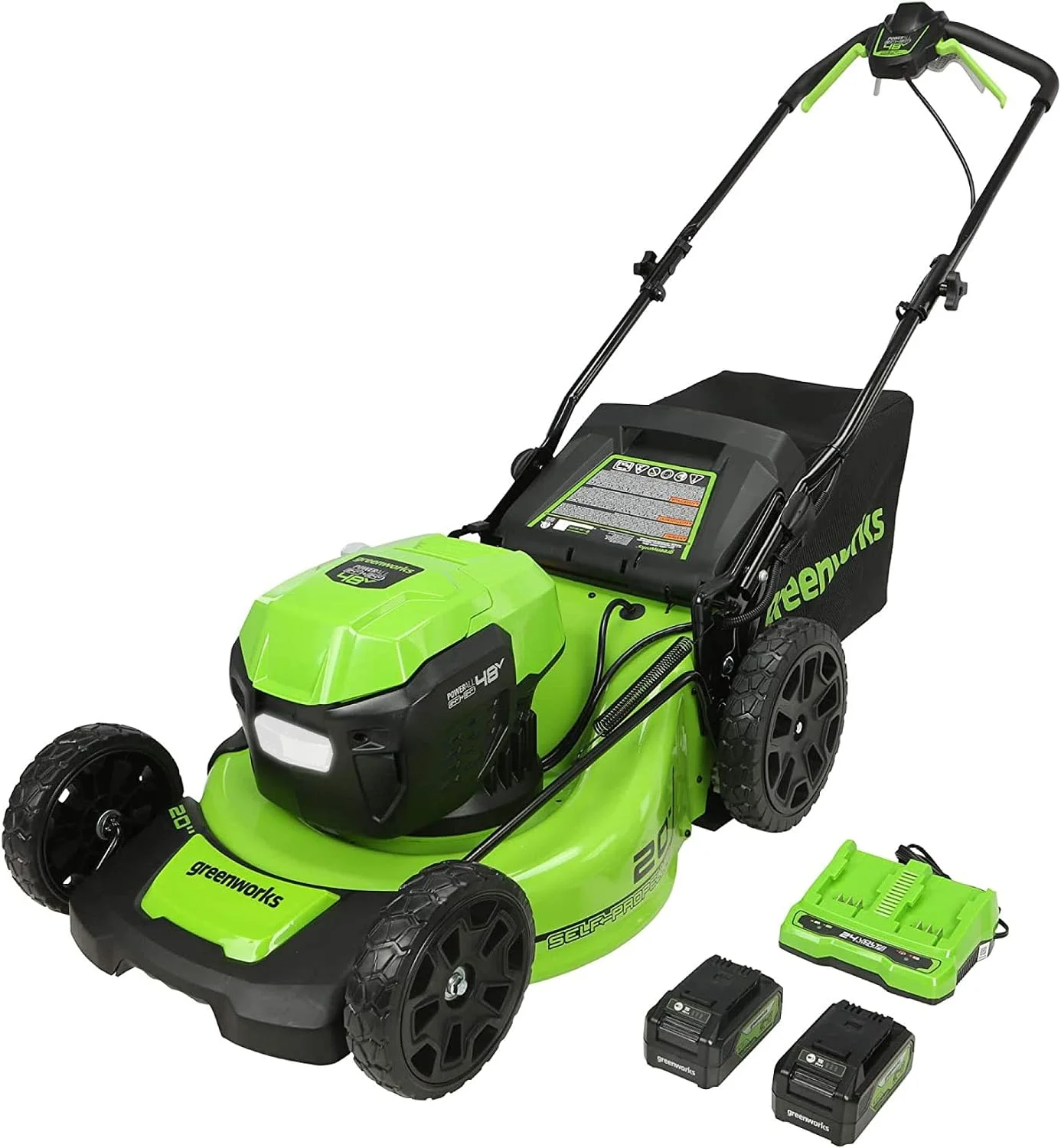 48V 20 in Mower/Blower/Trimmer Kit, (2) 4.0 Ah Battery Kit - For Home Projects - Image 4