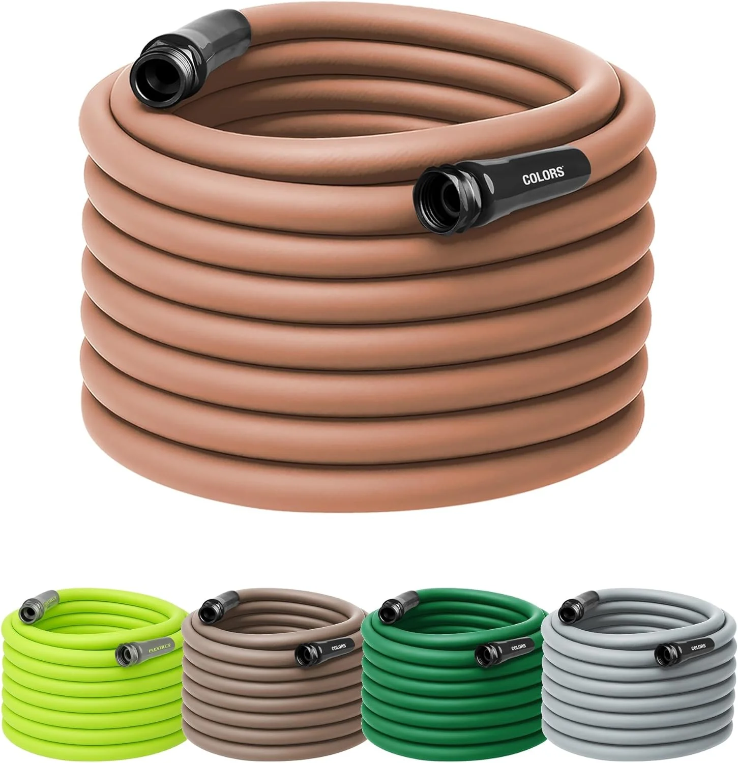 Garden Hose 5/8 in. x 100 ft., Lightweight All-Weather Water Hose, Durable and Flexible, Leak-Free Connections - Image 6