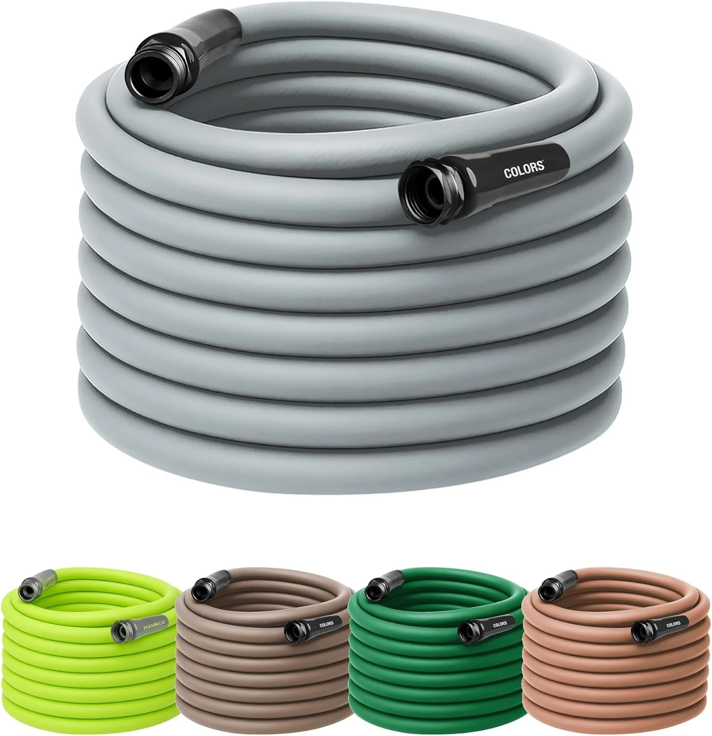 Garden Hose 5/8 in. x 100 ft., Lightweight All-Weather Water Hose, Durable and Flexible, Leak-Free Connections - Image 38