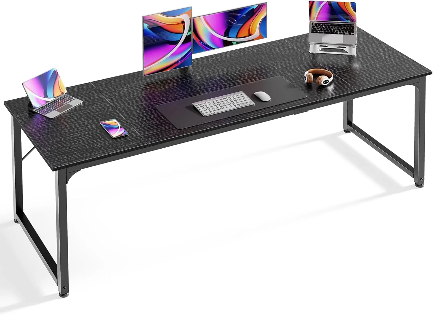 Computer Desk, 55 Inch Home Office Desk - Image 17