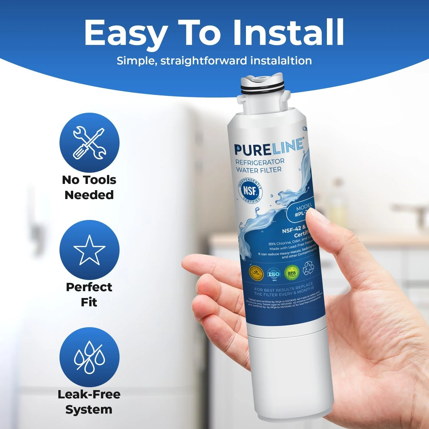 DA29-00020B Water Filter Replacement for Samsung? DA29-00020A/B, HAF-CIN/EXP, HAF-CIN, Kenmore 46-9101, 469101 - For Home Projects - Image 6