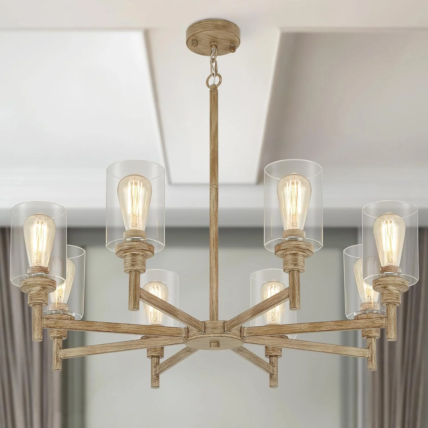Chandelier, 6 Light - Image 5