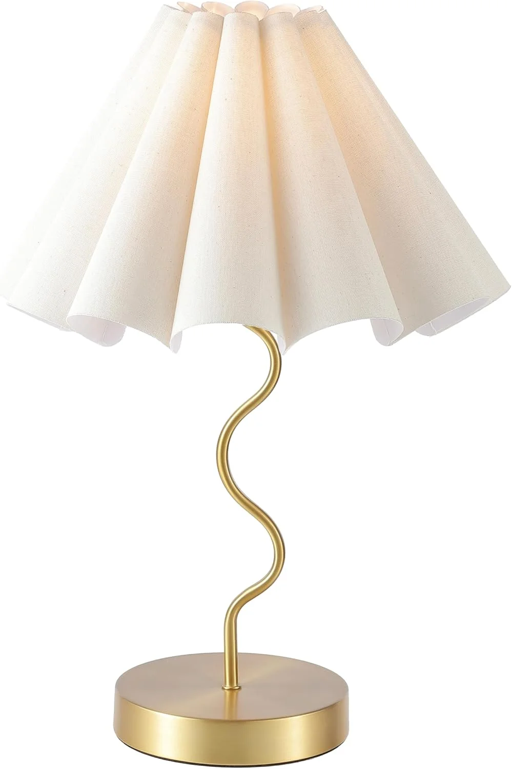 Pleated Table Lamp, Modern Lamp for Bedroom Home Office Decor - Image 2