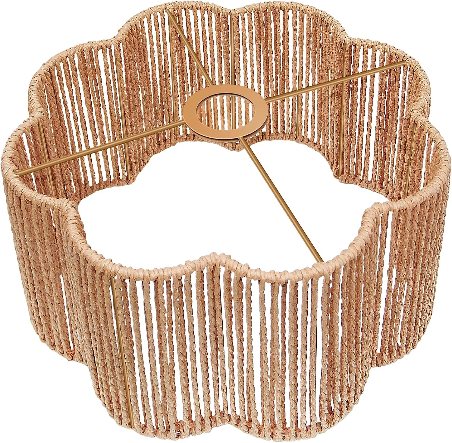 Hanging Light Lamp Shades Boho Rattan Lamp Shades