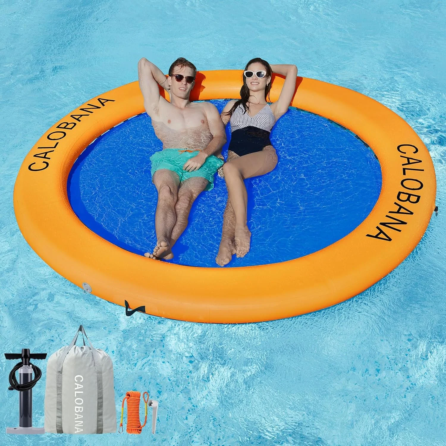 Water Hammock for Adults Lake Party Multi Person - Image 2
