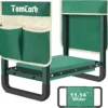 Garden Kneeler and Seat 11.12?? Wider Larger Soft Kneeling Pad Garden Bench with 2 Large Tool Pouches Heavy Duty