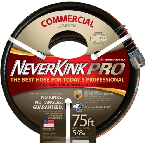 Apex Neverkink, 8844-100, PRO Water Hose, 5/8-in x 100-Feet