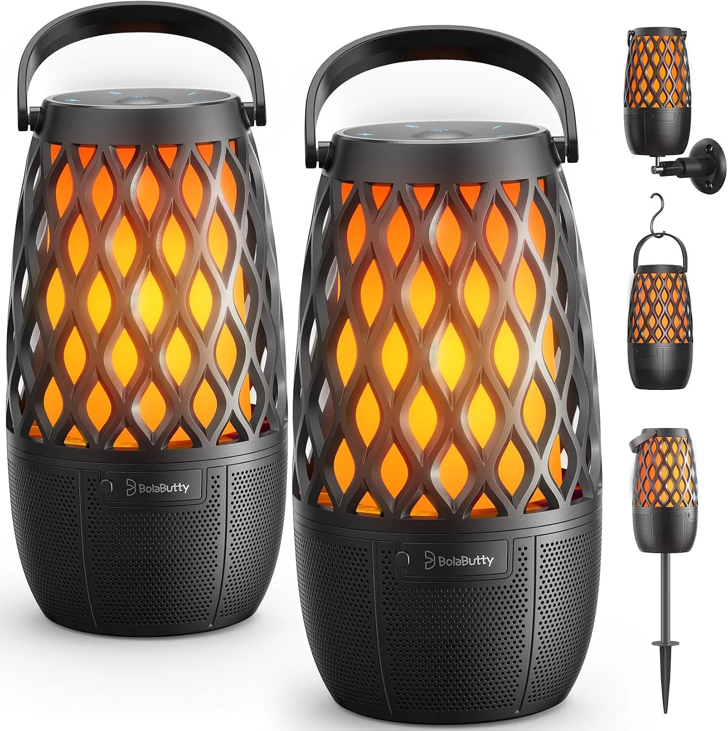 Speakers Gifts for Men Bluetooth Speaker with Lights Multi-Sync up to 100 Speakers Auto-Pairing HD Stereo Sound
