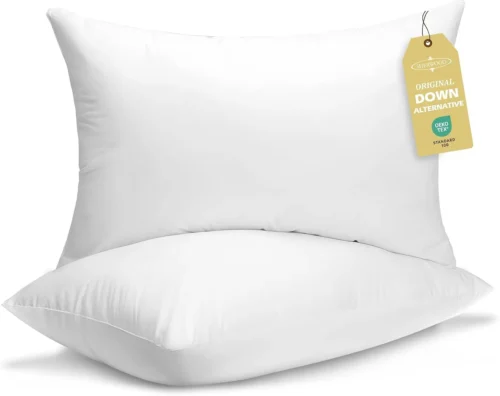 SHERWOOD Hotel Collection Soft Down Alternative Bed Pillows (Queen)