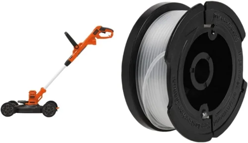 Alternative view of Electric Lawn Mower, Weed Eater and Edger 3-in-1 Combo, Corded 12-Inch 6.5 Amp Electric Weed Wacker and Compact Push Mower (BESTA512CM)