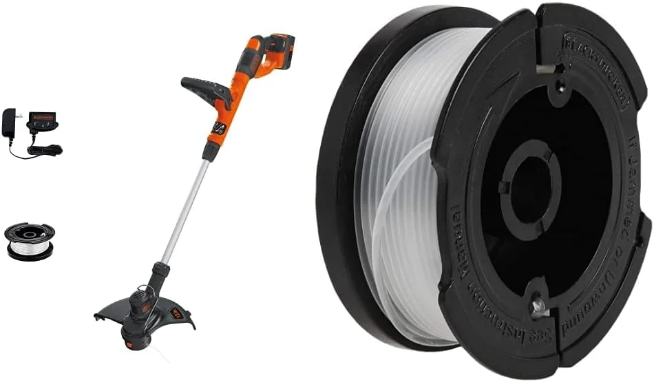 40V MAX 13 Inch String Trimmer and Lawn Edger with Battery and Charger, Cordless Weed Eater with Charge Indicator - Image 4