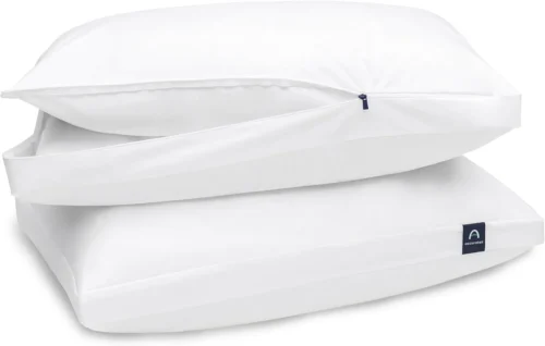ACCURATEX King Size Pillows 2 Pack, Hybrid Adjustable Memory Foam Pillow