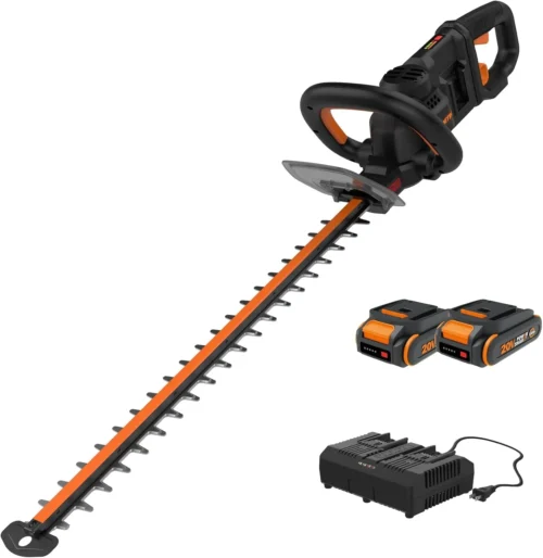 Cordless Hedge Trimmer, 20V 22 Bush Trimmer, WG261