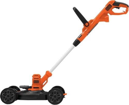 Electric Lawn Mower, Weed Eater and Edger 3-in-1 Combo, Corded 12-Inch 6.5 Amp Electric Weed Wacker and Compact Push Mower (BESTA512CM)