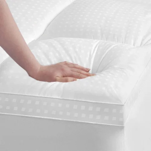 BaliChun Queen Size Mattress Pad Cotton Top Mattress Topper Fitted Quilted Mattress Cover Soft Breathable Pillow Top Cooling Mattress Protector Stretches up 8-21 Deep Pocket (60×80 Inches, White)