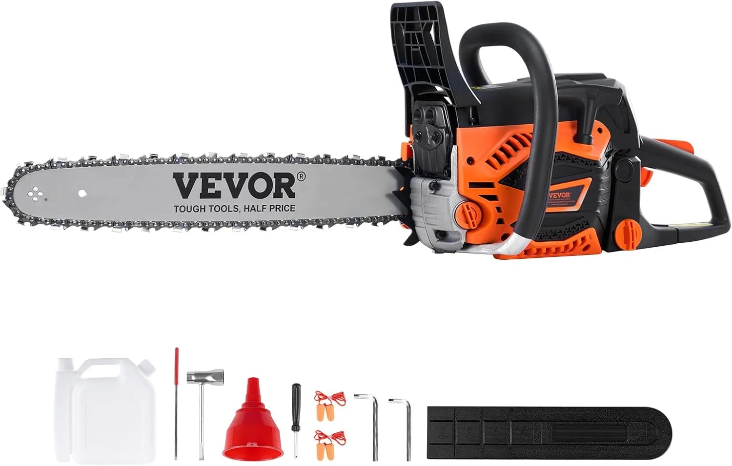 Gas Powered Chainsaw 25.4CC 2-Cycle 12 Inch 1.2HP Cordless Chain Saw - Image 3