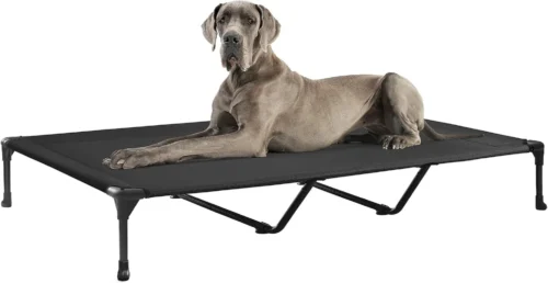 Alternative view of Veehoo Large Elevated Outdoor Dog Bed, Cooling Camping Raised Dog Cot