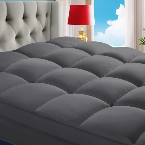 CHOPINMOON Queen Mattress Topper, Cooling Thick Pillow Top Mattress Pad