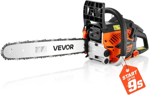 Alternative view of Gas Powered Chainsaw 25.4CC 2-Cycle 12 Inch 1.2HP Cordless Chain Saw