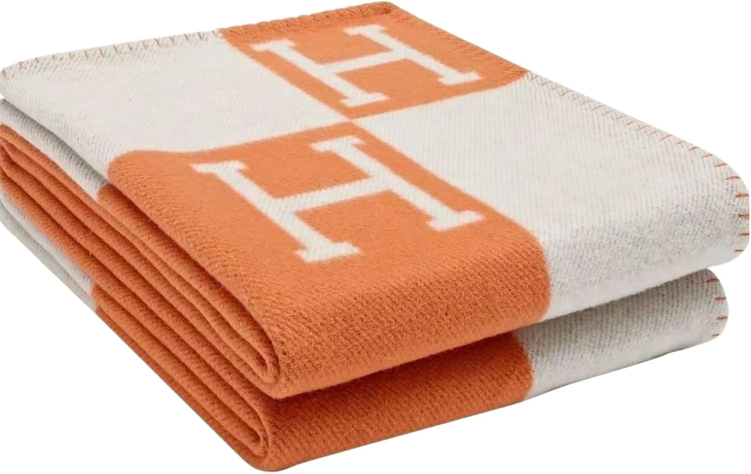 Fcteap h Blanket Soft Throw Blanket Faux Fleece Cashmere Plaid Warm Shawl Thick Knitted Plush Cozy Comfy for Women Throw Blanket for Sofa Couch Bed Queen King Size 55x66 in (Khaki) - Image 4