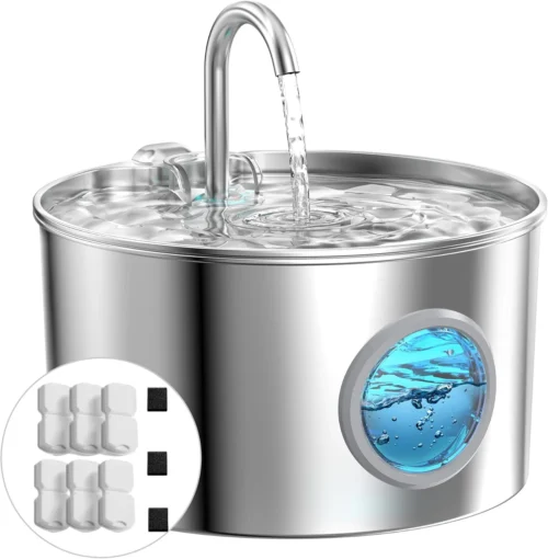 Alternative view of Cat Water Fountain Stainless Steel: Cat Fountain - Water Fountains for Cats