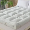 WhatsBedding 5 Inch Memory Foam Mattress Topper Queen Size for Back Pain Relief, with Cooling Breathable Bamboo Viscose Air Layer