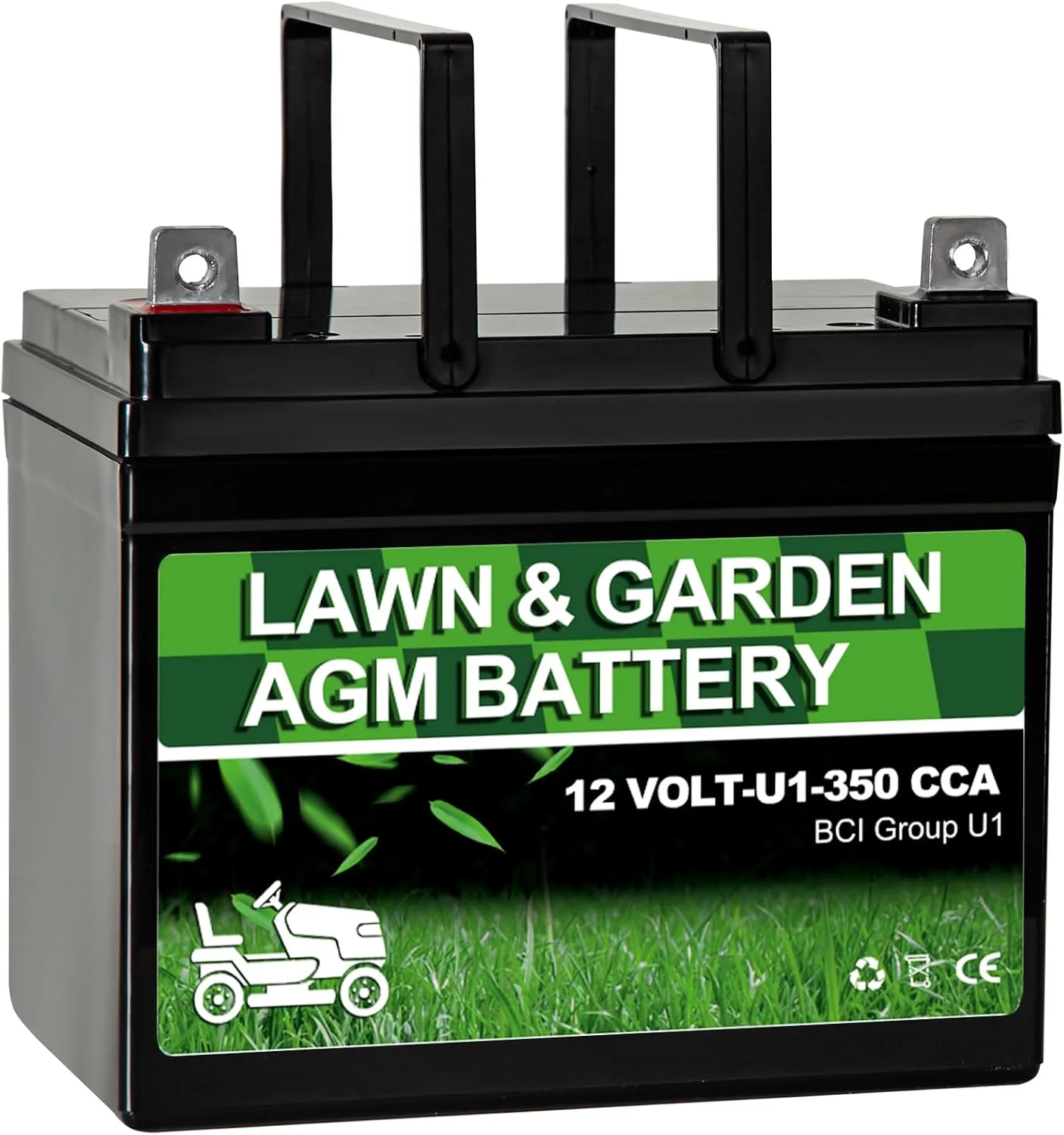 Lawn Garden AGM Battery Group 1 (U1-320CCA) Rechargeable SLA Starting Battery for Lawn, Tractors and Mowers, Compatible with John Deere, Toro - Image 2